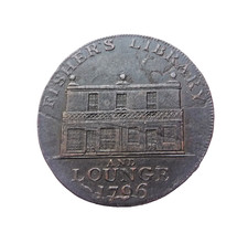 ROYAUME-UNI 1/2 penny token 1796 LOUNGE
