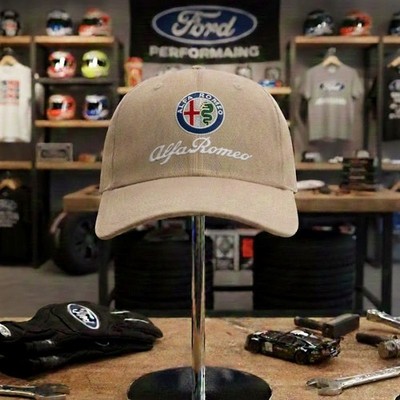 New Unisex Embroidered Cap (Lightweight) , Alfa Romeo, Baseball Motor Cap
