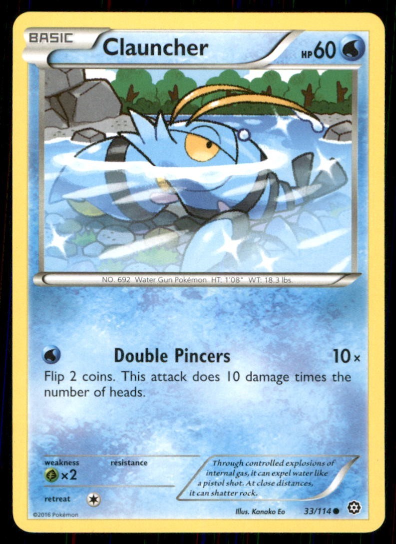 Pokémon TCG Pokémon Clauncher Clauncher Common Regular