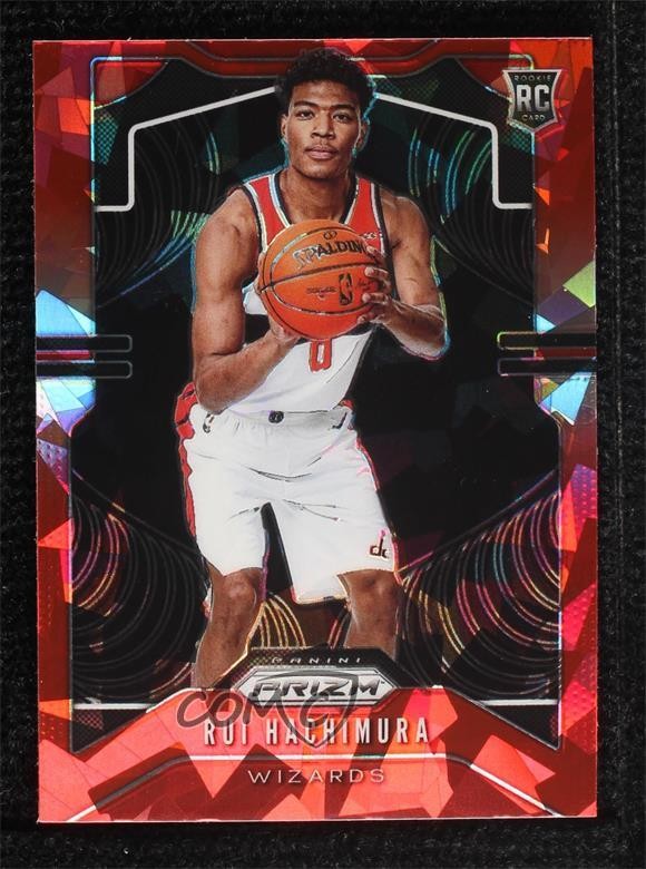 2019-20 Panini Prizm Red Ice Prizm Rui Hachimura #255 Rookie RC