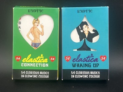 Two Elastica Cassette Singles With Rare Packaging ''Connection'' & ''Waking Up''