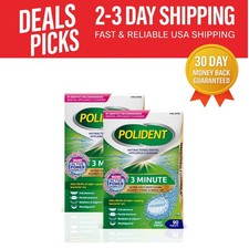 3-Minute Antibacterial Dental Cleanser Tablets - 90 Count, Dentist Recommended