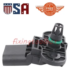 03C906051F 03C906051E Manifold Air Pressure Sensor MAP Sensor Fits VW Golf Jetta