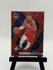 Panini Mosaic Red Mosaic Prizm #191 /75 CJ McCollum Pelicans Basketball