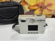 Minolta Dimage XT Digital Camera Silver No Charger Dead Battery No SD Untested