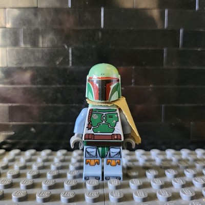 LEGO Star Wars Boba Fett Minifigure - Head w/ Beard Stubble (sw0396) - 9496 2012
