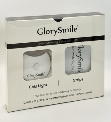 Glory Smile Teeth Whitening 28 Strips With The Light!!