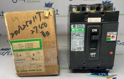 TERASAKI TG-100B 50 A 3 Pole 50 KA Circuit Breaker FREE FAST SHIPPING
