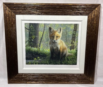 Original Pat McManus Giclee Print ''First Spring'' Signed Limited Edition Framed M