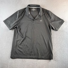Cinch Polo Shirt Mens Large Gray Performance Golf Stretch Cowboy Golf