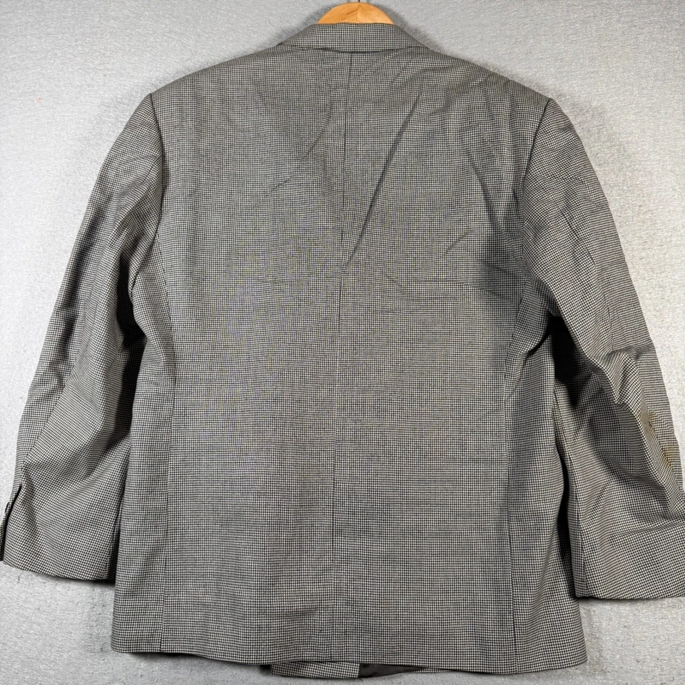 Thomas Churchill Para Hombres Pata de Gallo Doble Pecho Traje Chaqueta Pantalones Conjunto 40 34x29 Foto 3 de 4