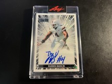 2026 Leaf Metal Inscription Autograph Rueben Bain Rookie On-Card Auto 1/7 Miami