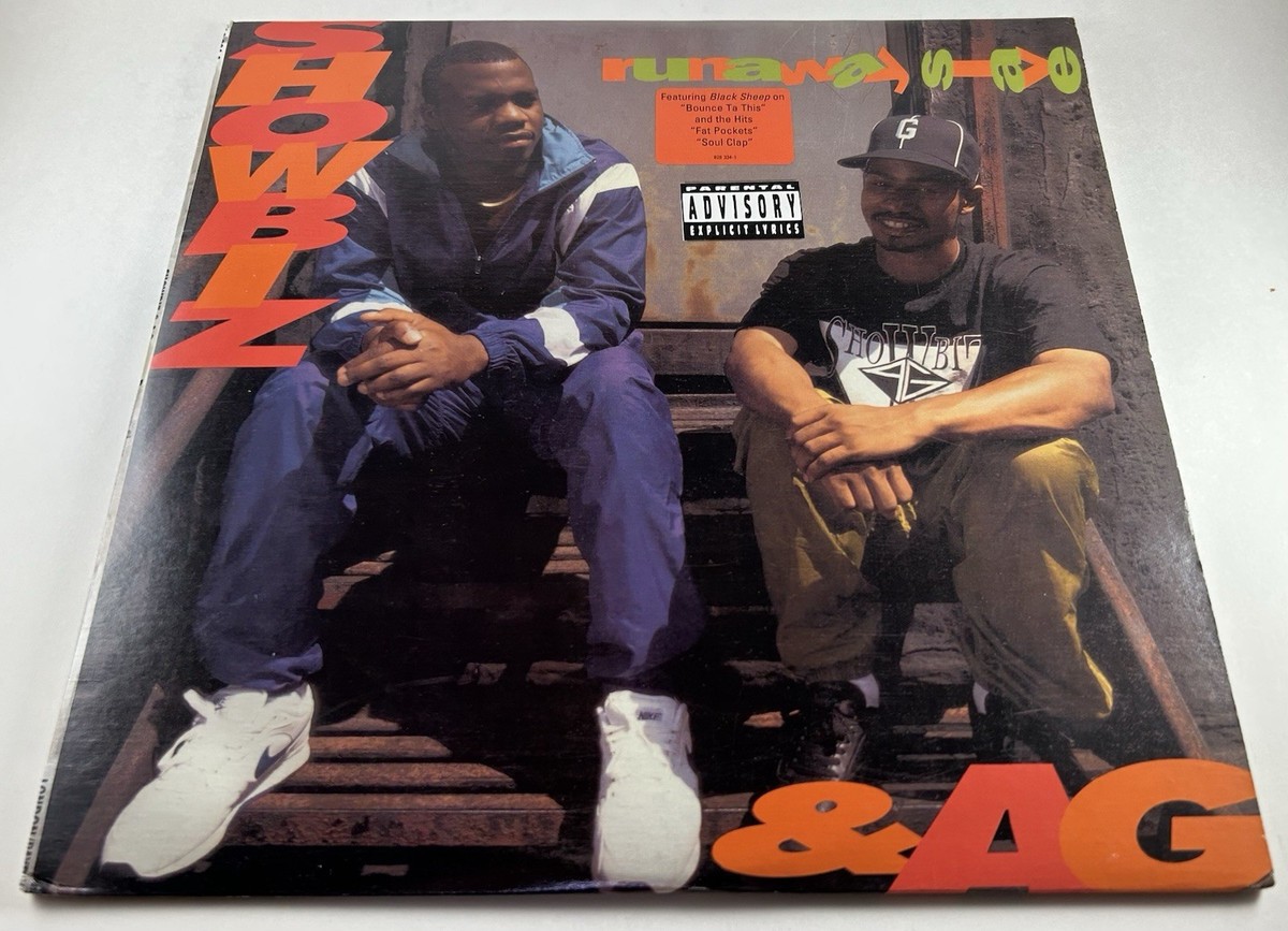 Showbiz & AG Runaway Slave DOUBLE 2 x LP Vinyl 1992 Hip Hop Record