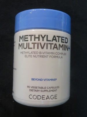 Codeage Methylated Multivitamin+ 90 Vegetable Capsules