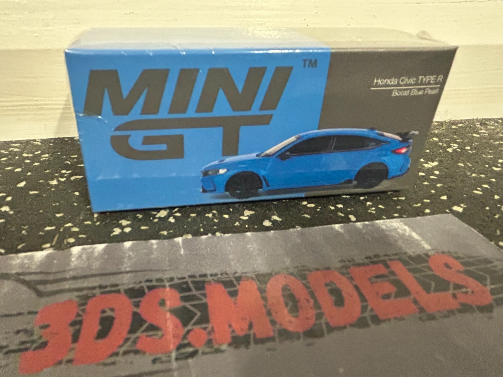 MINI GT HONDA CIVIC TYPE R BLUE 1/64 *COMBINE POSTAGE*