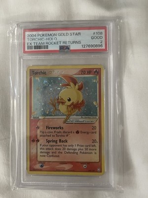 Torchic Star 108/109 Team Rocket Returns Holo for sale online