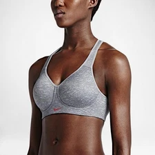 NIKE PRO RIVAL HIGH SUPPORT SPORTS BRA WOMEN'S UK 32C - 726955 065 