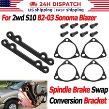 For 82-03 2wd S10 Sonomas10 Blazer Spindle Brake Swap C5 C6 Corvette Conversion For 82-03 2wd S10 Sonomas10 Blazer Spindle Brake Swap C5 C6 Corvette Conversion
