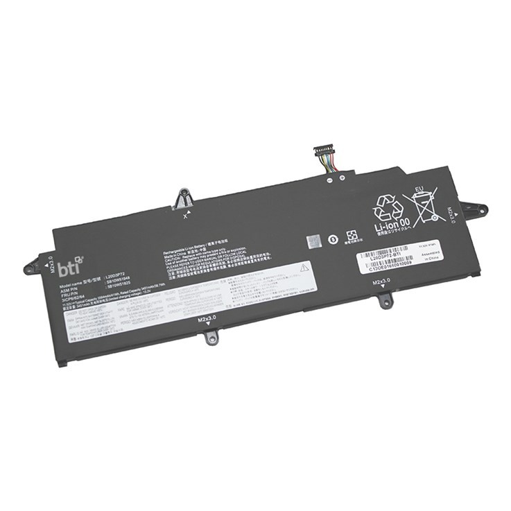 BTI replacement 3 cell battery for Lenovo Thinkpad X13 G2