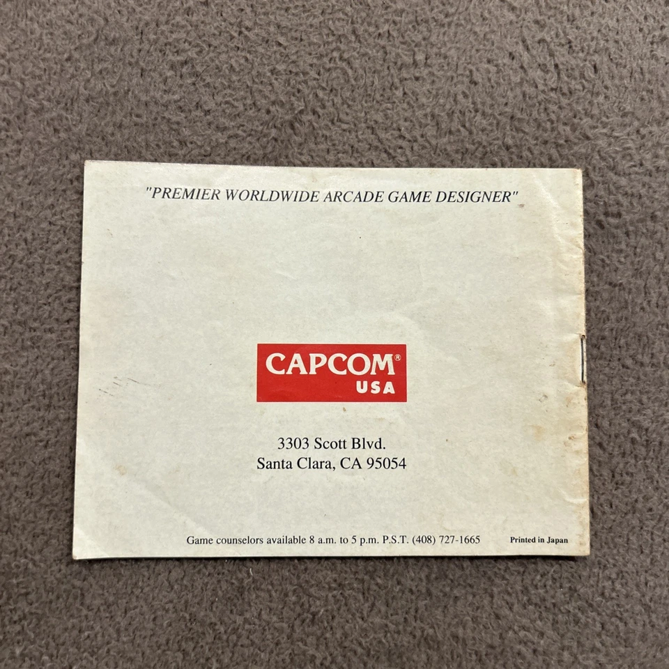 Nintendo Disney la Sirenita NES Manual de instrucciones Folleto solamente Foto 2 de 4