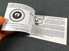 DEATHBOTS ( Nintendo NES ) Manual Only - Very Good - SAFE SHIP!