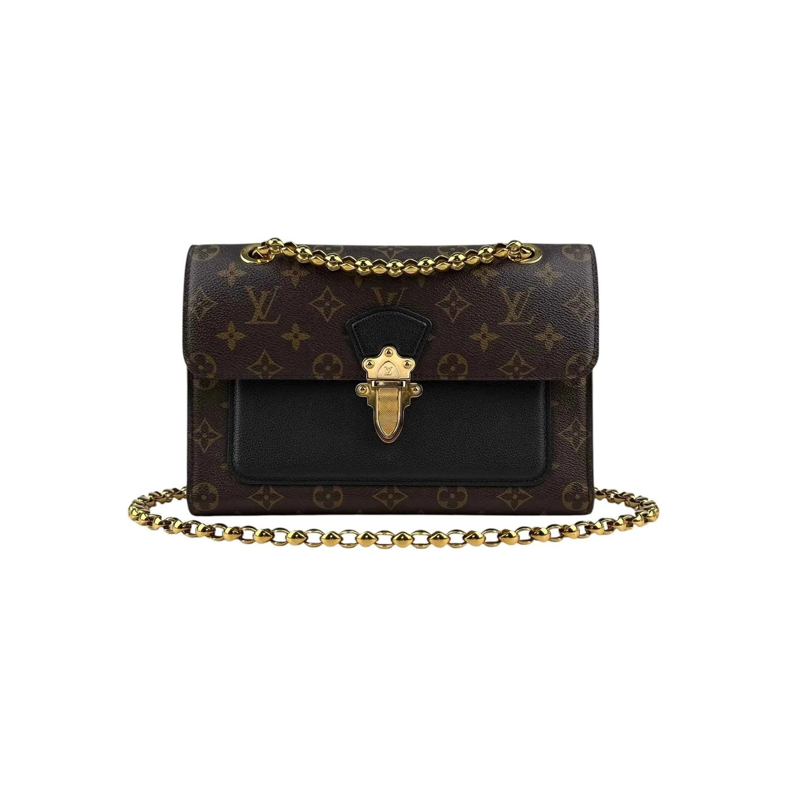 Louis Vuitton Monogram Canvas Black Victoire Bag