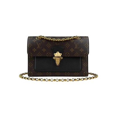 Louis Vuitton Tasche Monogram Canvas Schwarz Victoire
