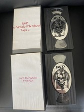 Rob Van Dam RVD The Whole F’N Shoot Video Ultra Rare 2 VHS Tape Set 2000 ECW WWE