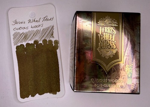 Ferris Wheel Press Ferritales CURIOUS WOODS 20ml Fountain Pen Shimmer Ink