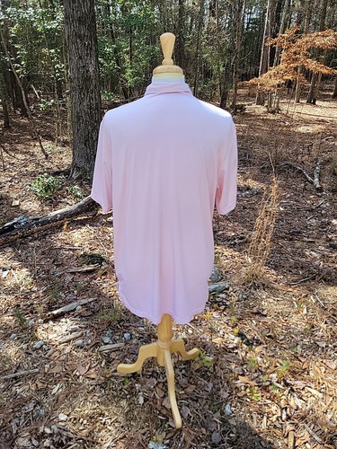 Polo Peter Millar été confort rayures roses CHECHESSEE CREEK GOLF CLUB L - Photo 5/6