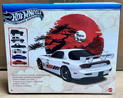 #ad #ad Hot Wheels 1:64 Silver Series 2026 Streets of Japan Die Cast Cars 6 Pack $34.99