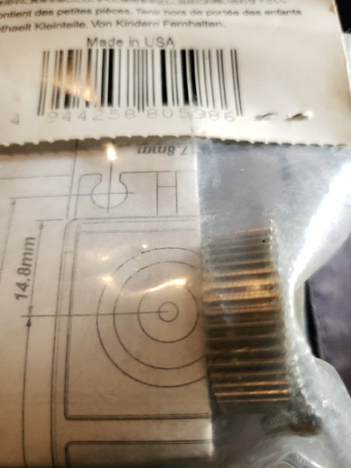 NOS HPI 80598 Aluminum Final Gear & Arm SFL-10 MG2 Servo Old Stock Baja 5T 5B - Image 3 of 4