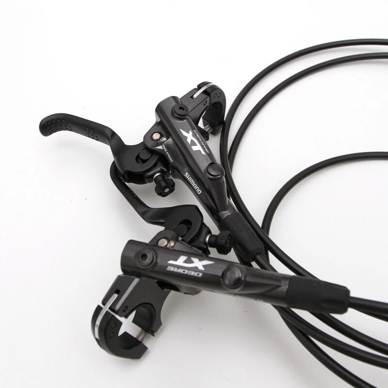 Juego de palancas de freno de disco hidráulico Shimano XT BL-BR-M8100 par delantero/trasero OE Foto 3 de 4