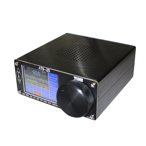 ATS-25 Si4732 Pełnopasmowy odbiornik radiowy DSP FM LW (MW & SW) SSB 2,4" Ekran dotykowy - Zdjęcie 2 z 11
