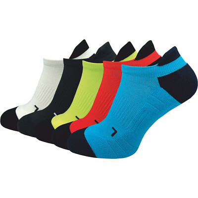 5 Paar kurze Herren Laufsocken mit Kompression Schutz vor Blasen Sneaker Socken