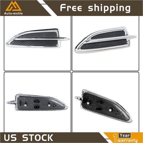 For 2013 2014 2015 Ford Escape Left&Right Side Front Fender Vent Moulding Trim - Picture 7 of 10