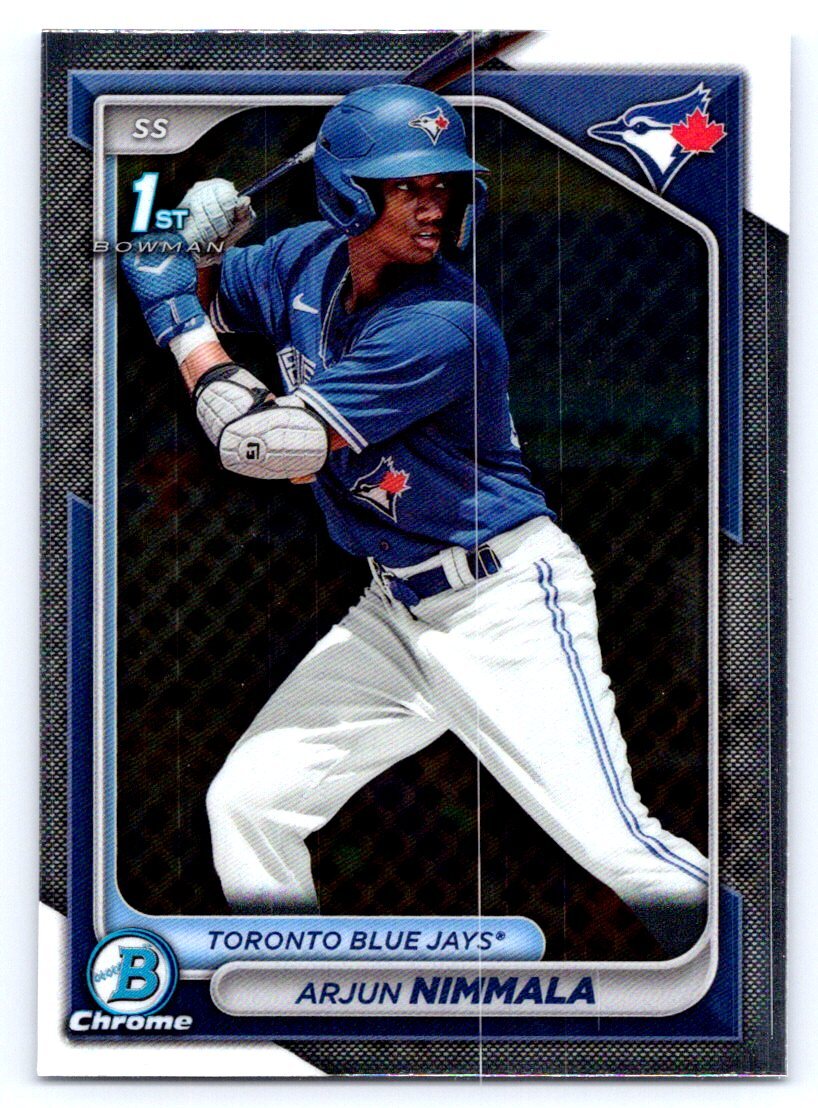 2024 Bowman #BCP-142 Arjun Nimmala Chrome Prospects