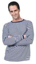 Clown Shirt Blue White Adult Costume Funny Comical Theme Party Halloween