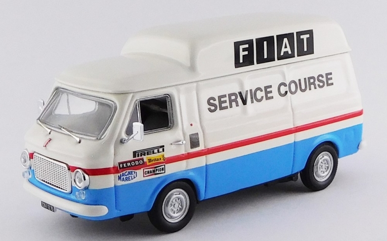 Camionnette miniature RIO 4528 Fiat 238 assistance 1971 pour décorer votre vitrine de garage rétro