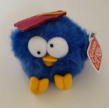 Gund Blue Owl Chick Bird Graduation Graduate Plush With Tags