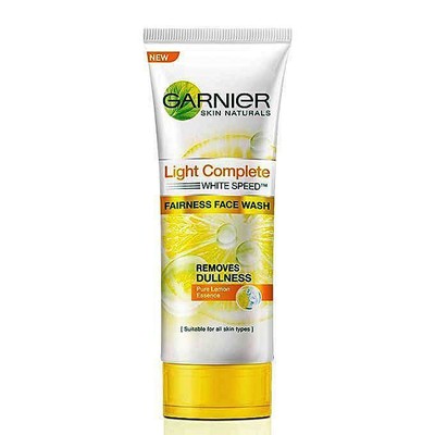 lemon garnier face wash