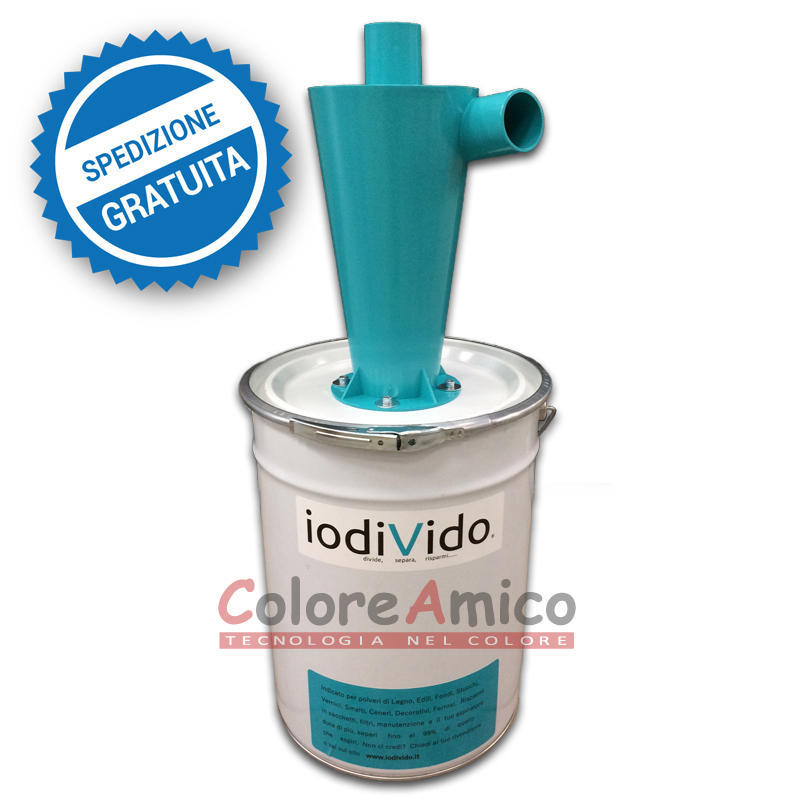 IODIVIDO PLUS DUST COMMANDER: Il Separatore Ciclonico che si Ripaga da Solo