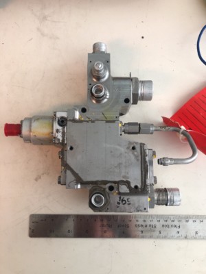 Smiths Hydraulic Flow Control And Priority Valve Assembly PN 37413-1 DMF E0608