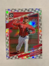2021 Donruss Optic Toilet Paper Crisis Prizm Luis Castillo SSP Case Hit Reds