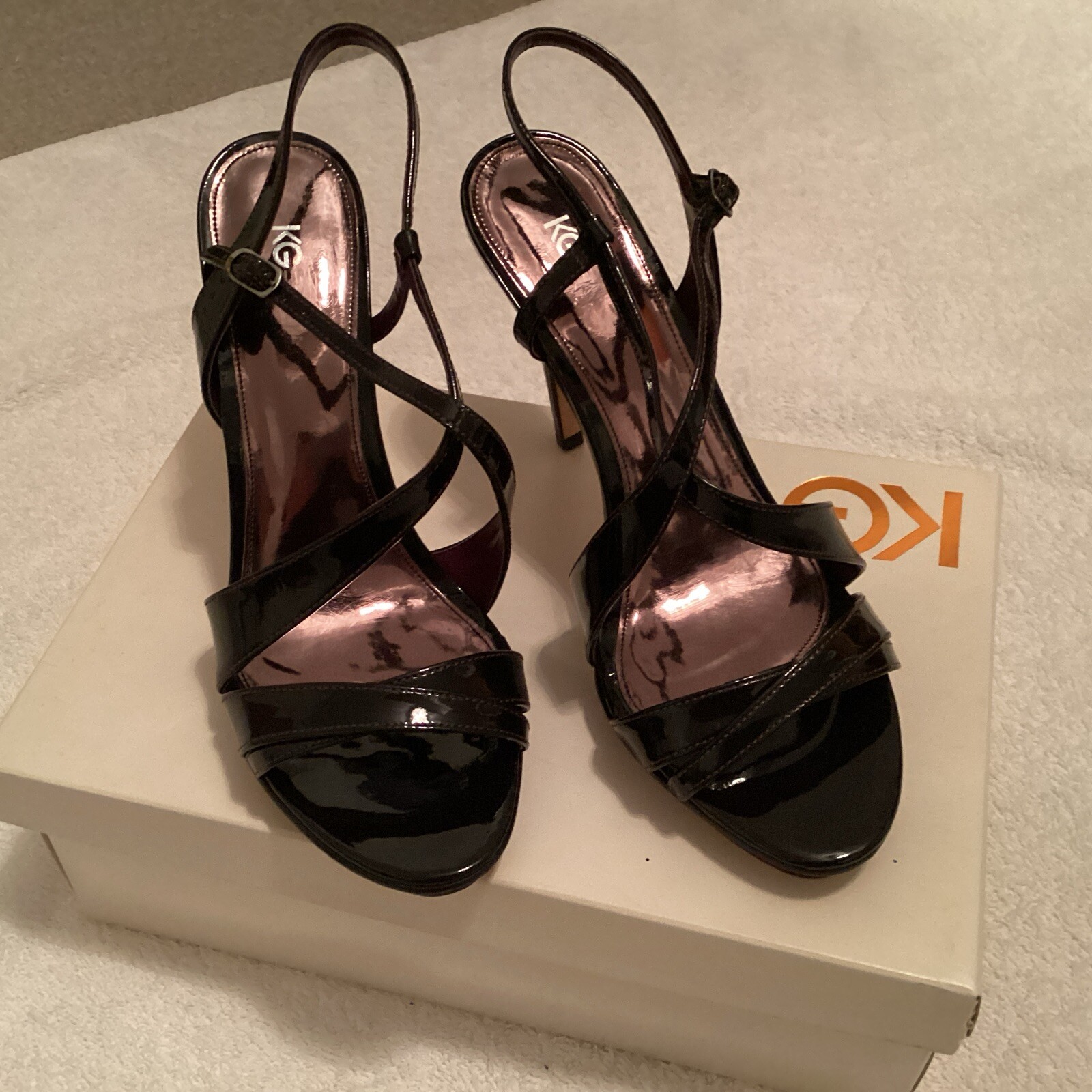 APL Sandali viola KG taglia 7 nuovi con scatola