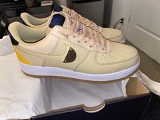 Nike NBA x Air Force 1 '07 LV8 Sesame University Gold for Sale