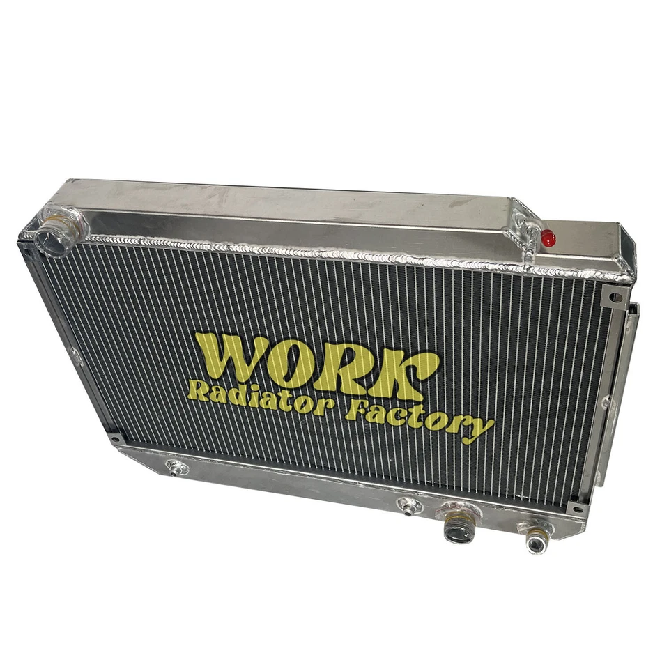 Radiador completo de aluminio para Mercedes-Benz R107/C107 450 SL/SLC cupé Foto 2 de 4