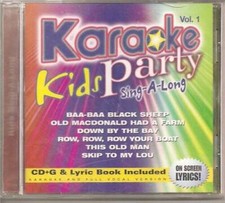 Karaoke Kids Party Sing-a-long Vol. 1 - Audio CD - VERY GOOD