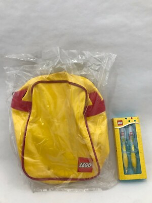 Lego Bag Tasche VINTAGE Gadget Shop Geschenk Shop + Set 853133 Stift Pen Bleistift