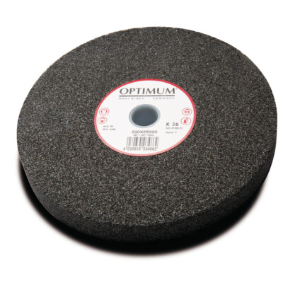 Optimum 3098143 Normalkorund-Schleifscheibe  Ø 300 x 35 Ø 30 mm, K60, Härte M
